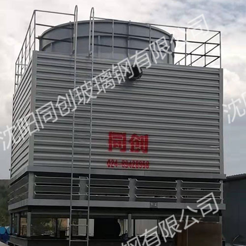 遼寧眾鵬500噸方型逆流冷卻塔1